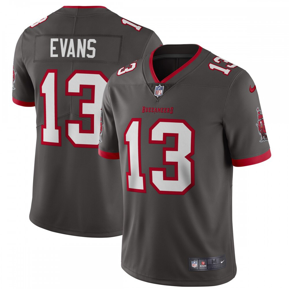 Mike Evans Tampa Bay Buccaneers Nike Alternate Vapor Limited Jersey - Pewter-GridironStore
